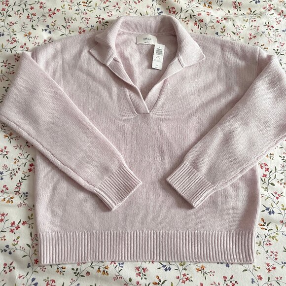 NWT Aritzia Clara cashmere sweater - Picture 2 of 3